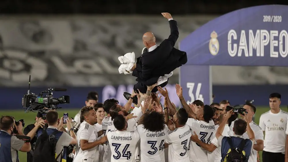 Real Madrid clinch 34th La Liga title with win over Villareal