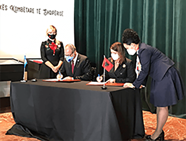 Regional Director’s visit cements stronger cooperation on health in Albania