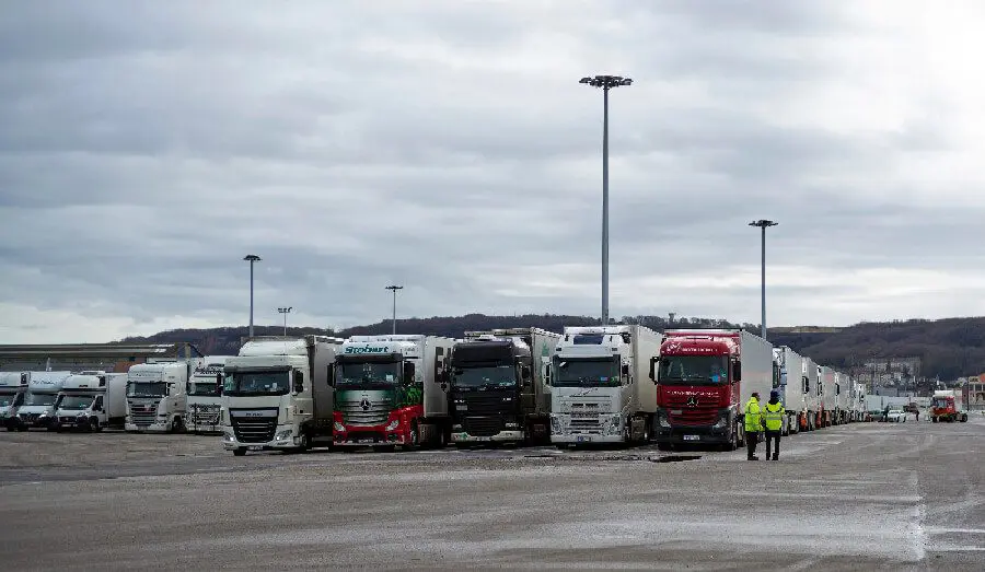 Hauliers say exports to European Union are down 68pc since Brexit