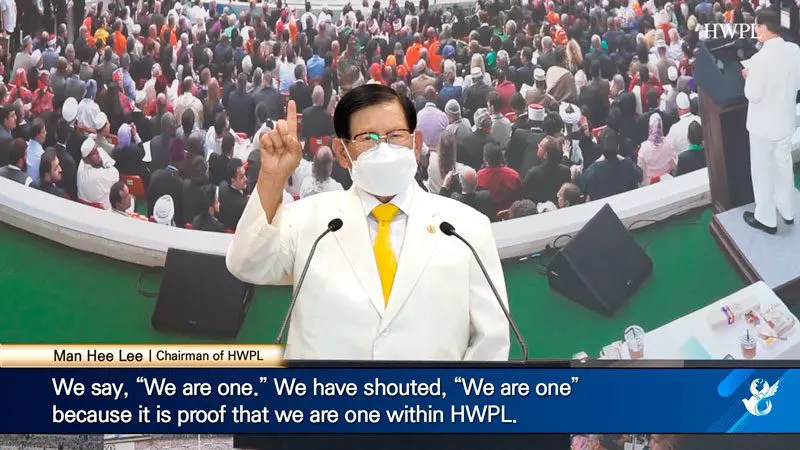 3000 people from 150 states celebrate declaration of Peace