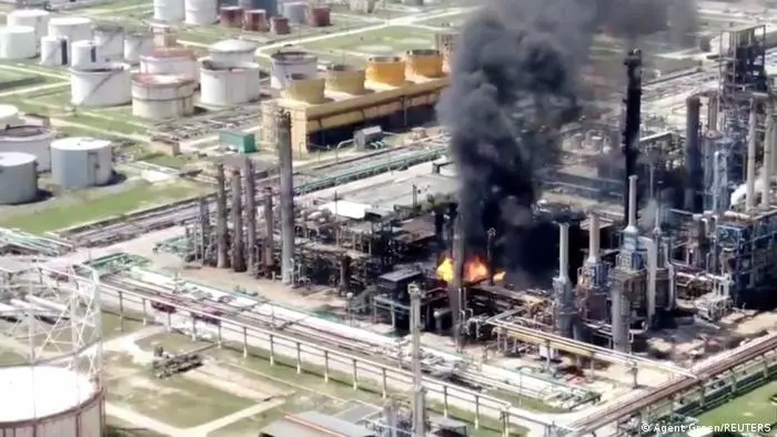 Explosion in a Romanian refinery, holidaymakers in shock