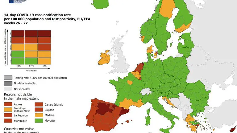 Covid‘s return to Europe, countries enter the orange and red zone