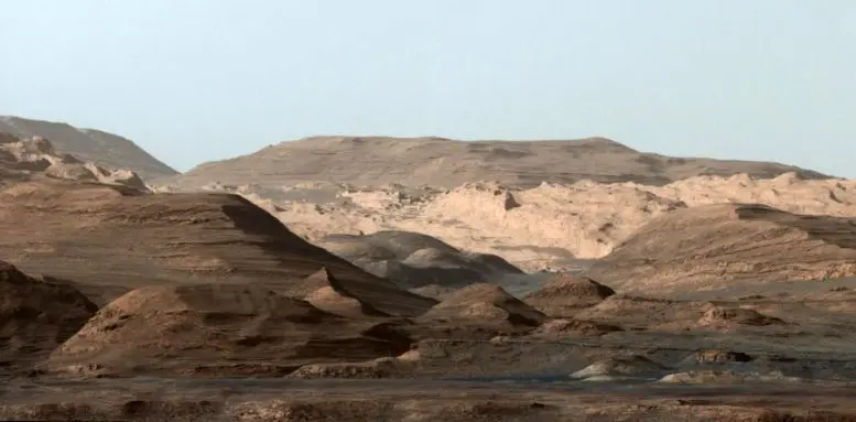 Sedimentary Rocks Composing Mount Sharp