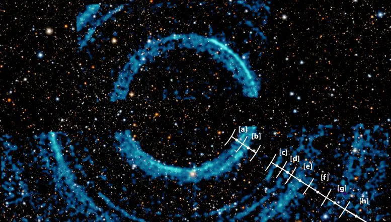 V404 Cygni Rings Labeled