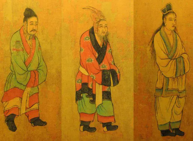 The construction of the palace in ancient Korea began with human sacrifices