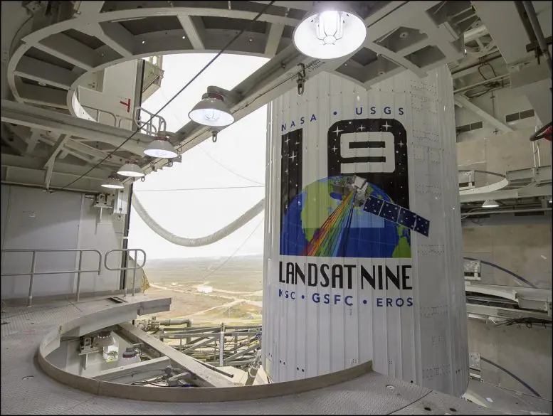 NASA USGS Landsat 9 Rocket