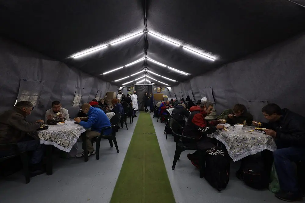 Moscow: Catering for the Homeless