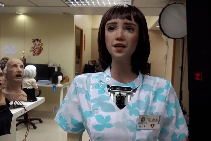 A humanoid robot helps doctors and patients: Meet Sister Grace