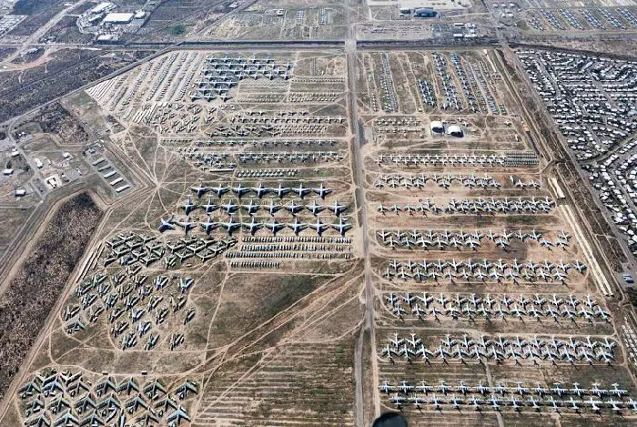 Planes die here: how the largest air cemetery in the world works