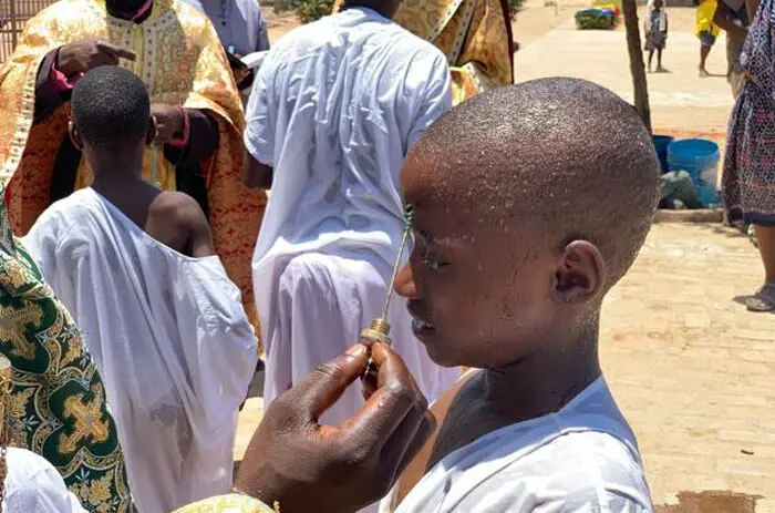 IN THE LAST MONTH IN TANZANIA MORE THAN 500 PEOPLE HAVE ACCEPTED ORTHODOXY