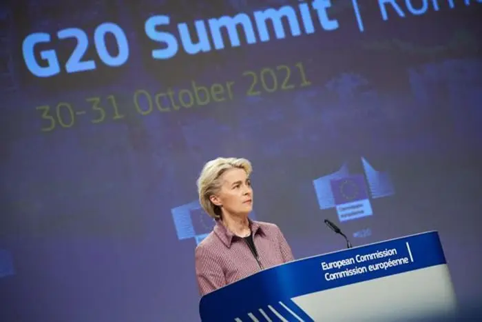 Ahead of G20 Summit and COP26, President von der Leyen sets out EU priorities