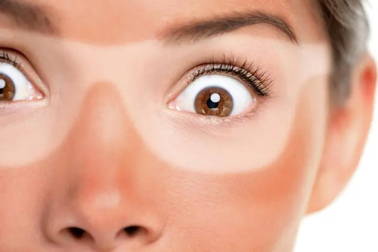 Sunscreen Danger Concept