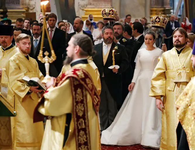 Russia: the first royal wedding after the Bolshevik revolution in 1917