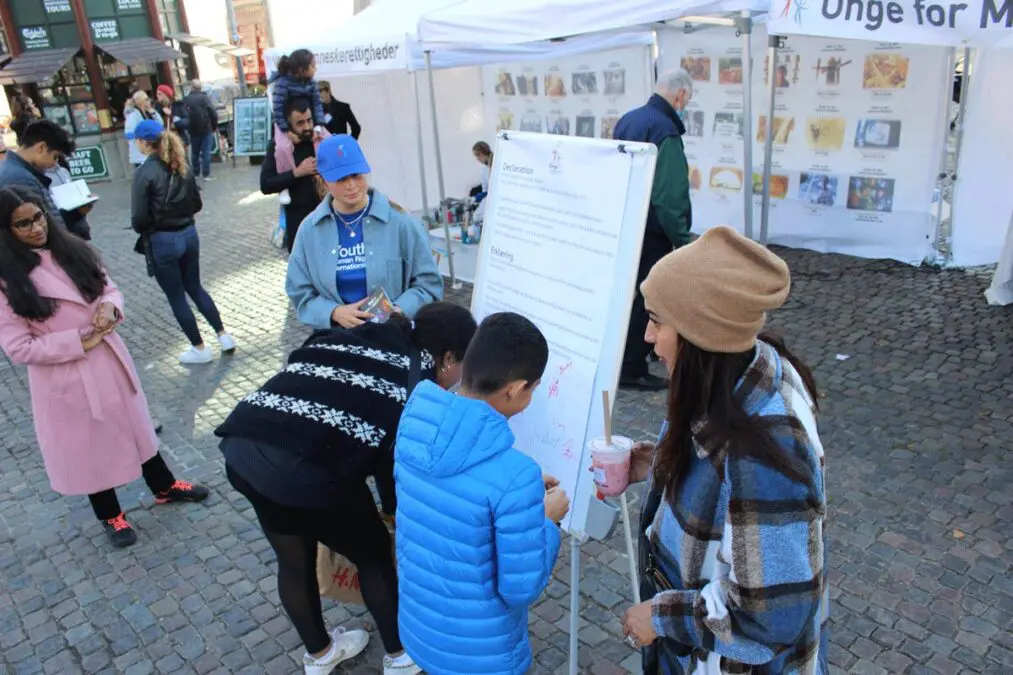 Danish human rights activist inspires and brings together Youth from 12 different EU countries
