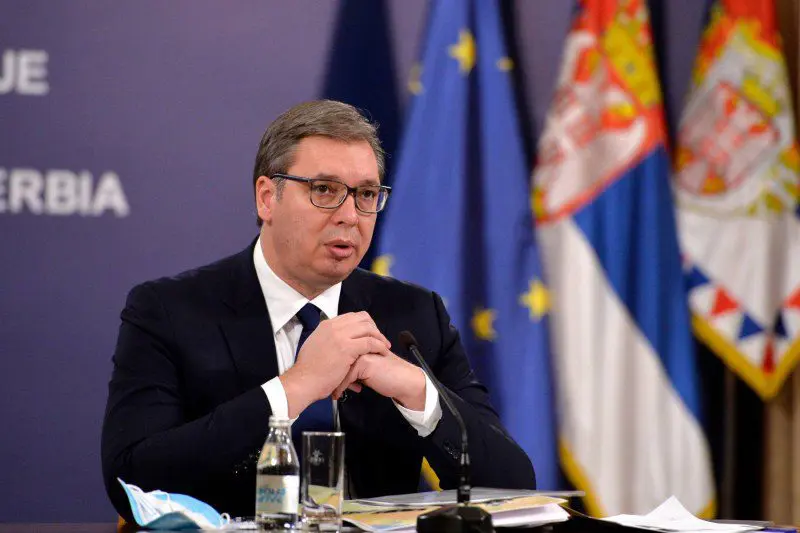 An assassination attempt on Serbian President Vucic prevented