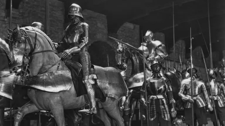 A more than 800-year-old armor found in an old garden shed