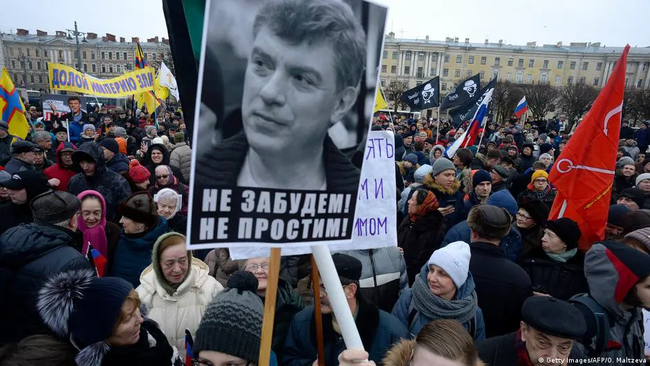Russian nationalists have smashed the Boris Nemtsov Memorial in Moscow