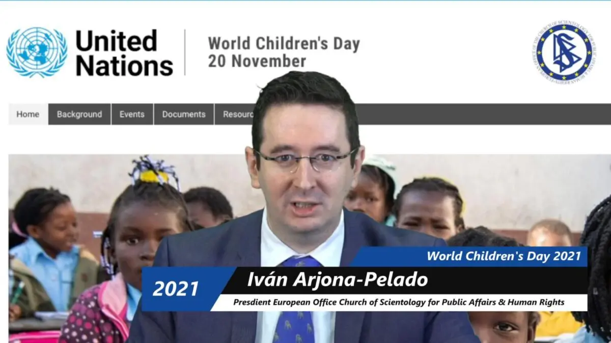 World Children’s Day 2021: Statement by the European Office of the Church of Scientology