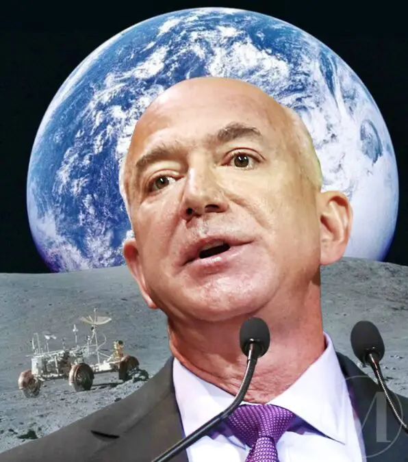 Jeff Bezos predicts that in the next 100 years, humanity will be born in space and fly to Earth as tourists