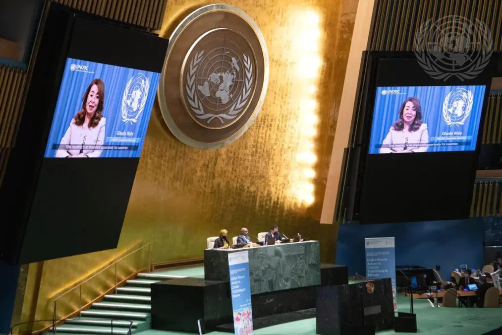 General Assembly appraises the UN Global Plan of Action to Combat Trafficking in Persons