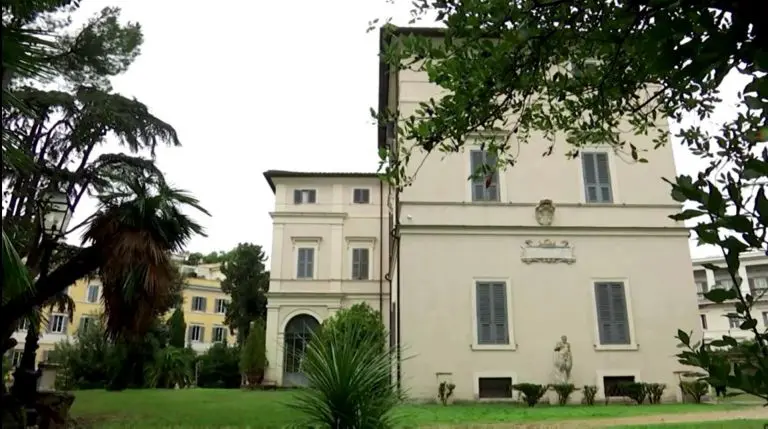 Do you want to buy a Roman villa with a mural by Caravaggio?