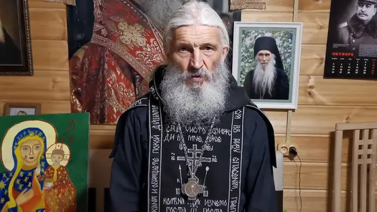 Condemned Russian monk who denied COVID-19 and called on believers to “die for Russia”