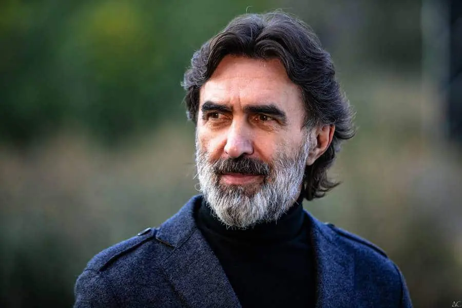 Russian rock musician decorated with a church order