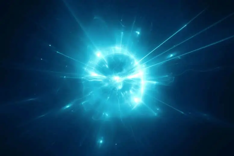 Abstract Atomic Physics Concept