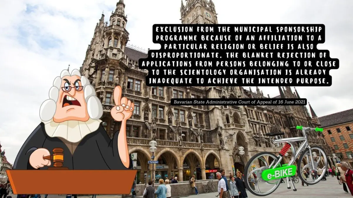 Scientology representative published paper about German Court victory