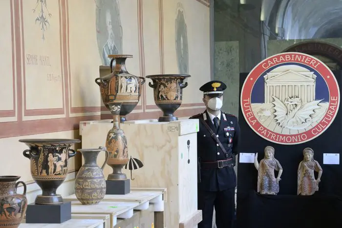 Italian works of art found in the United States