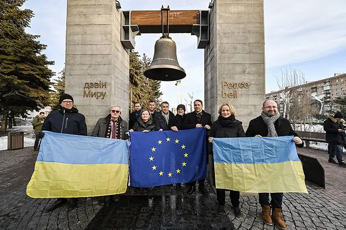 European Parliament delegation ends visit to Ukraine