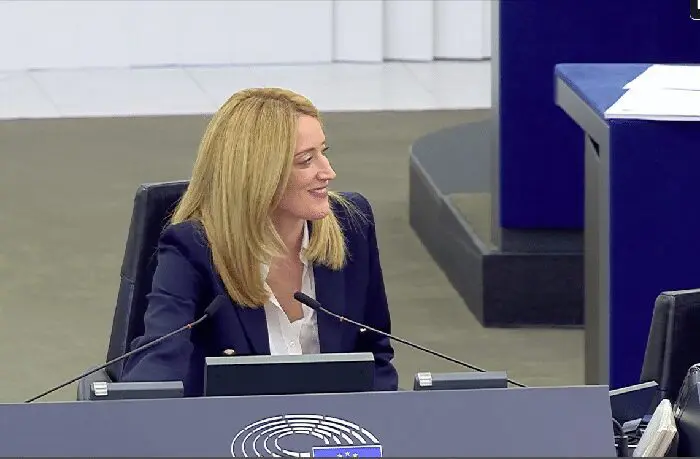 Metsola: “we have a duty to meet this moment”