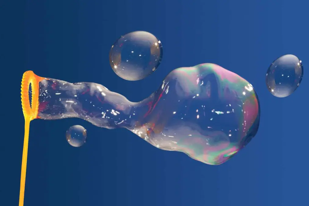 Scientists have created a soap bubble that does not burst