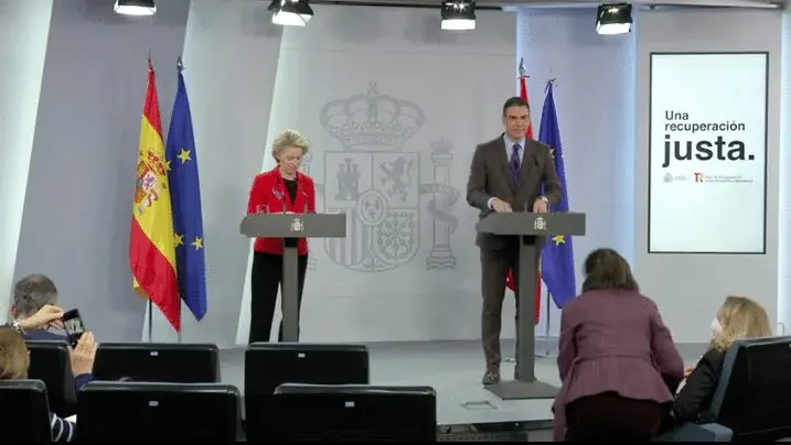 Statement by President von der Leyen  with Spanish Prime Minister Sánchez