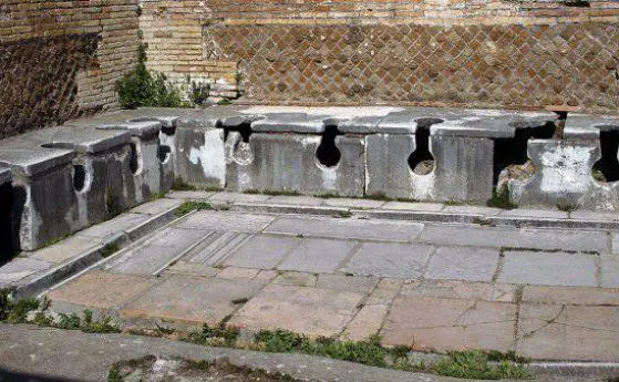How the ancient Romans visited the toilet