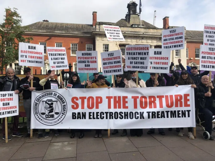 Mental Health in UK: Maudsley Hospital – protests target brain-damaging electric shock (ECT)