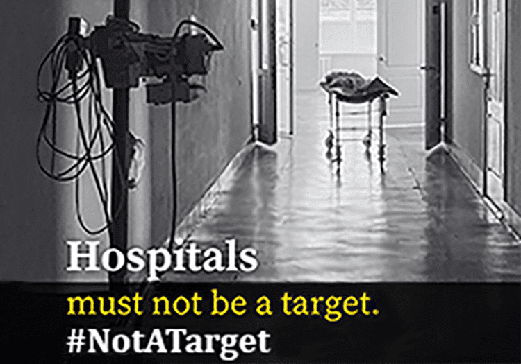 War in Ukraine: Hospitals in the firing line – a unacceptable reality