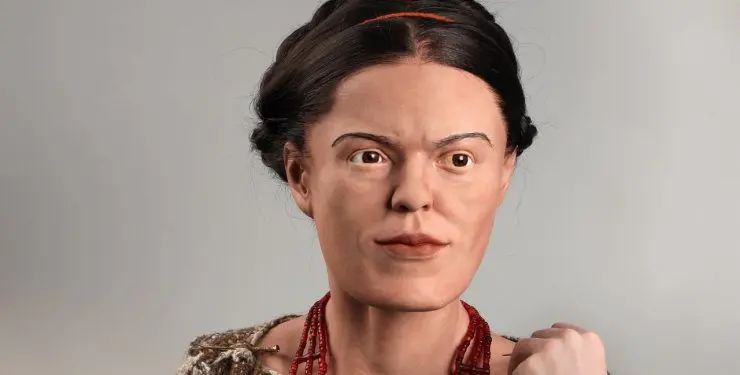 Petite brunette – a Bronze Age woman