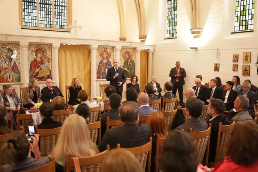 President of Bulgaria visited the Bulgarian church communities in Germany