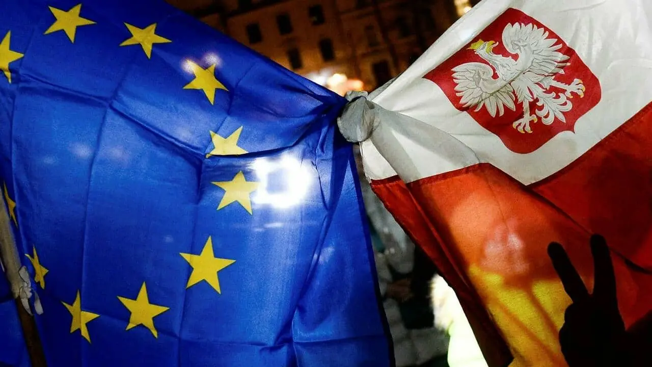 The EU is withholding 100m EUR form EU funding for Poland