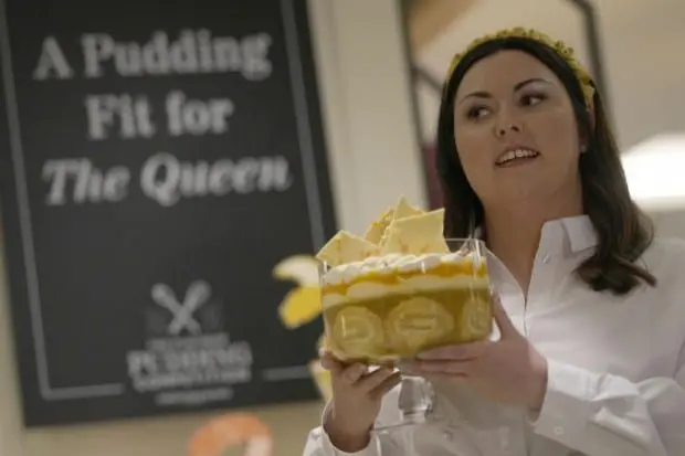 The dessert for the platinum anniversary of Queen Elizabeth II