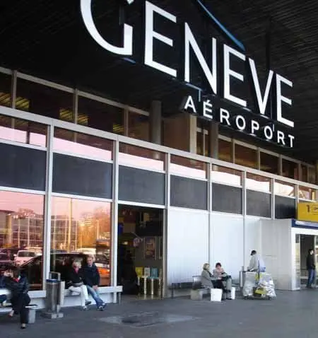 A fire near Geneva airport disrupted flights