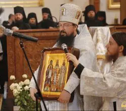 Killed and wounded monks and laity in the Svyatogorsk Lavra in Donetsk