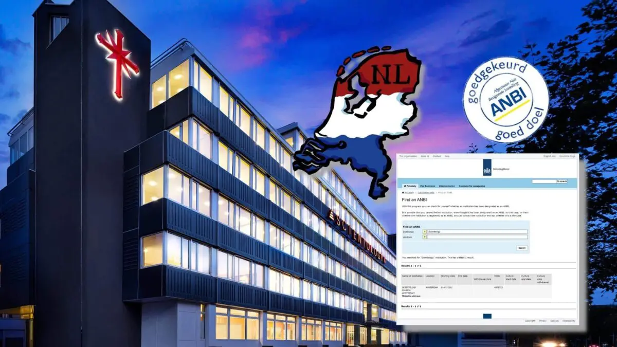 Scientology obtains full public benefit recognition in the Netherlands