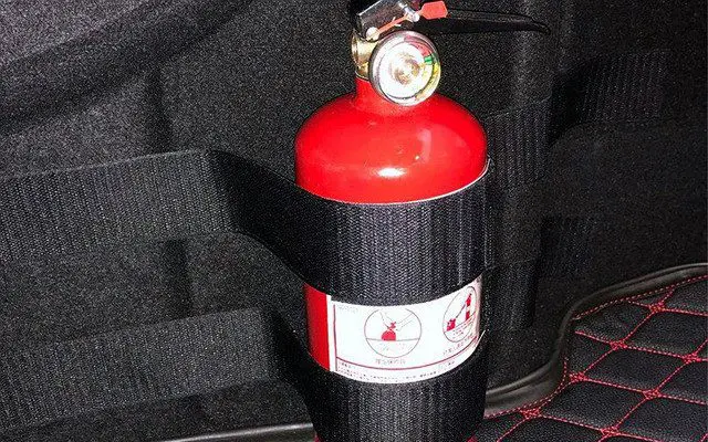 What is the actual shelf life of a car fire extinguisher?