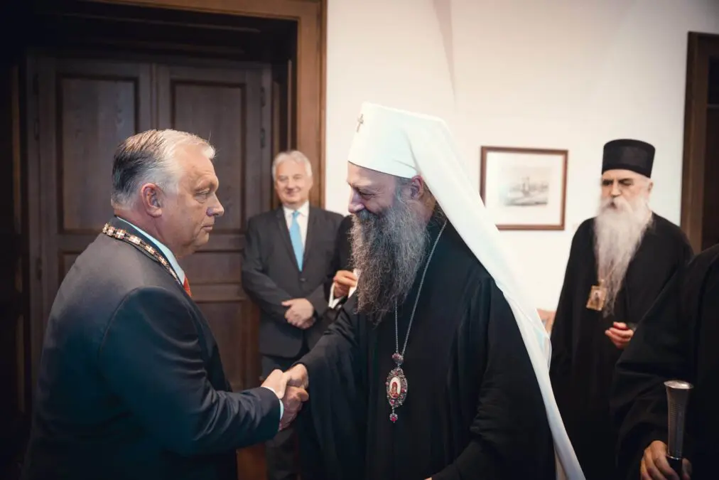 Viktor Orbán received the highest honor of the Serbian Orthodox Church