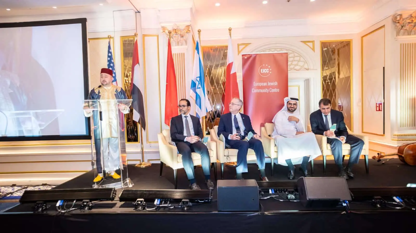 Israel and the United Arab Emirates celebrated in Brussels anniversary of Abraham Accords