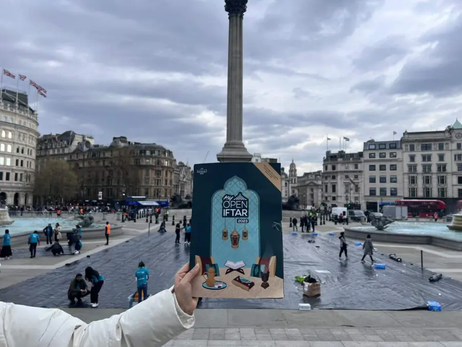 Trafalgar Square held the biggest Muslim Iftar in Europe