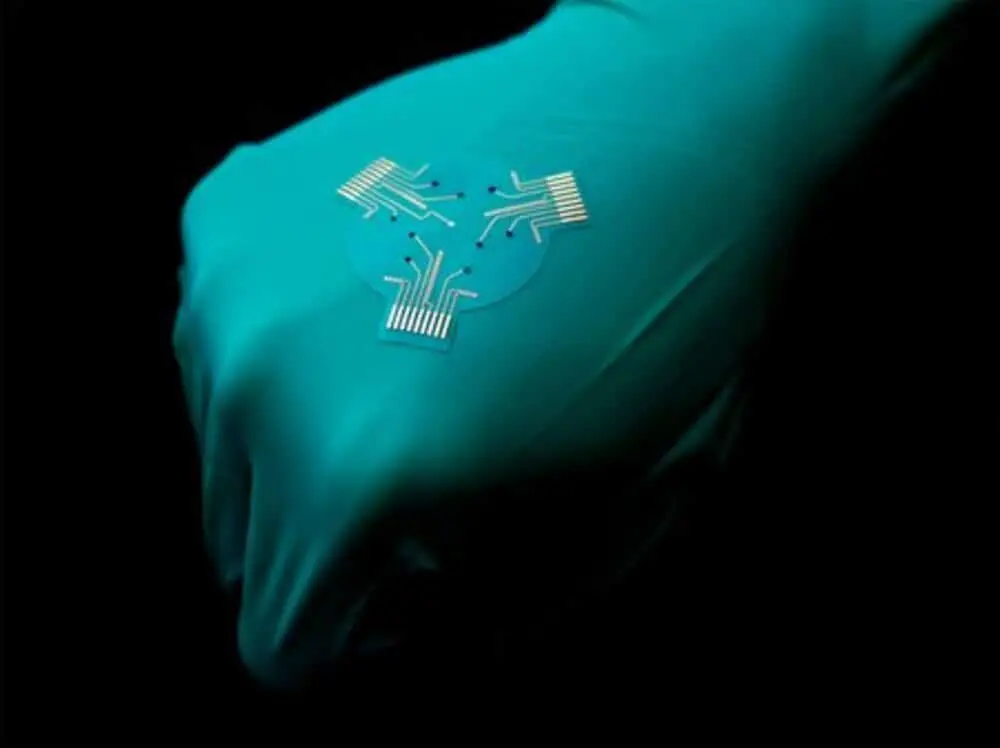 A “smart” bandage that controls the healing process of wounds created