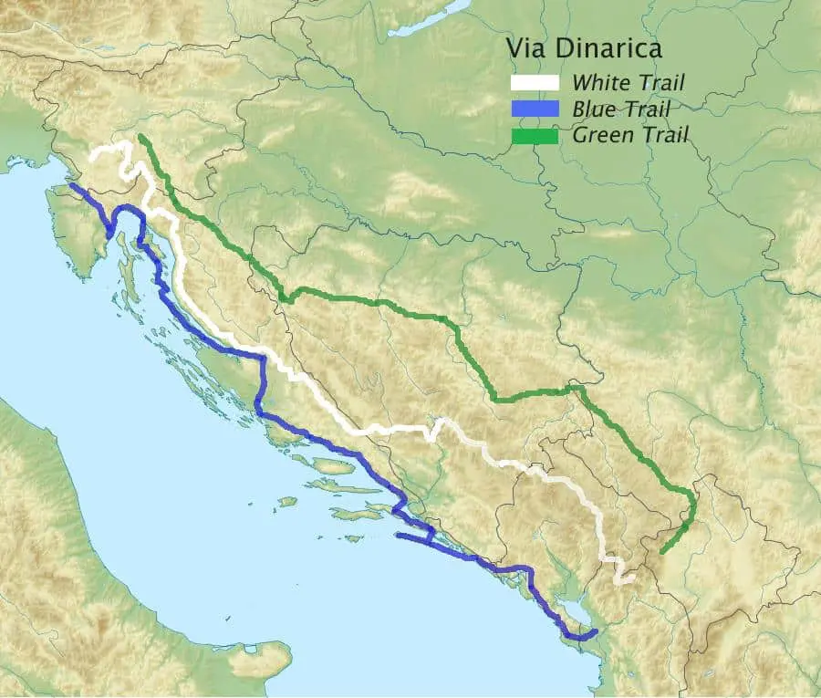 The “Via Dinarica” eco-trail will connect Serbia and Bosnia and Herzegovina